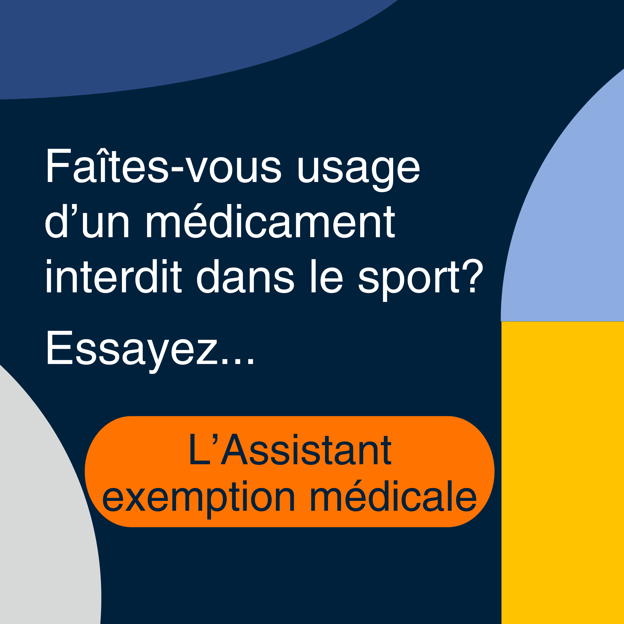 L'Assistant Exemption M&eacute;dicale